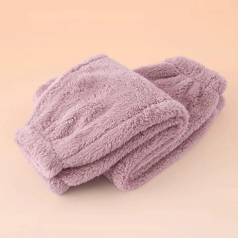 Solid Color Simple Casual Trousers Children's Home Clothes Autumn Winter Warm Plush Long Pant Baby Girls Boys Clothing Pants