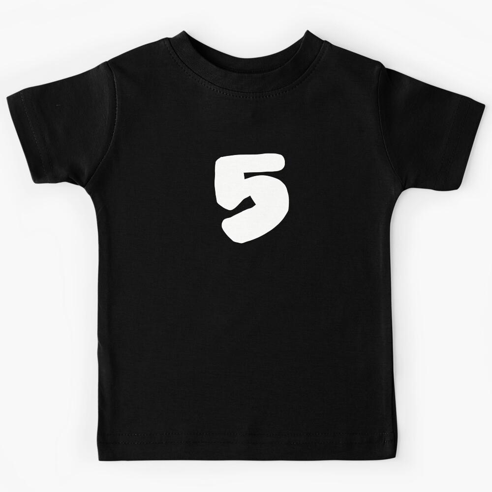 Number 5 Kids T-Shirt 100