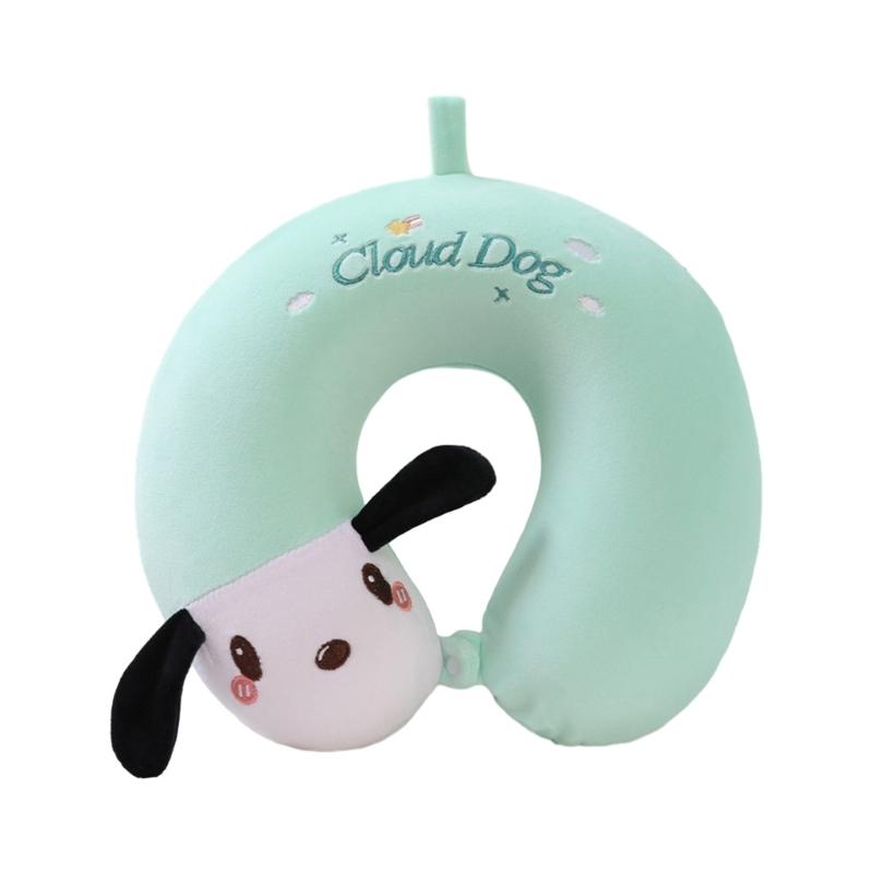 Ushaped Travel Pillow Cartoon Animal Neck Pillows for Travel Office Work Home