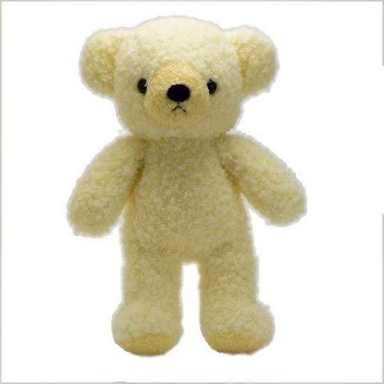 Doshin Teddy Bear Made entirely in Japan from sewing to finishing insect repellent Bear 29cm Made-in-Japan - - (Includes block) [Fluffy NEW] [M