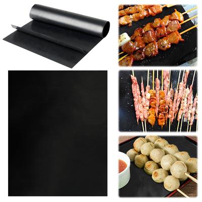 2/3 ks Podložka na pečení na gril 50x40cm BBQ varná deska Nepřilnavá pikniková grilovací podložka Žáruvzdorná pro venkovní gril