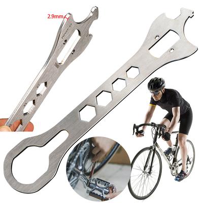 Bicycle Wrench Bike Spanner With Long Comfortable Handle Screw Wrench Repair Tool Bike Repair Tool for Biking Maintenance Repair
