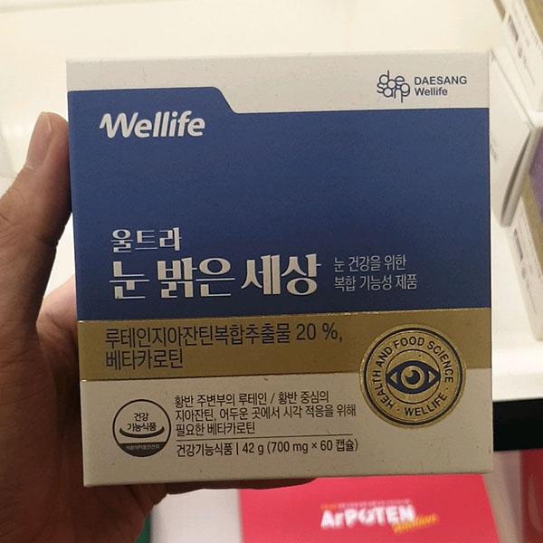 Daesang Wellife Ultra Bright Eye World 700mg x 60P One thing