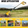 Electric Tiller Lawn Mower Garden Rototiller Cultivator Multi-purpose Weeding Trimmer Rotary Tractor Tool For Makita 21V Battery
