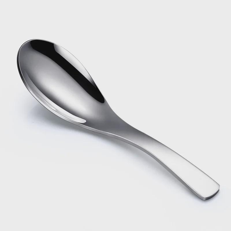 Yede 304 Stainless Steel Soup Spoon for Home Use - High-End Children's and Baby Spoon, One Per Person