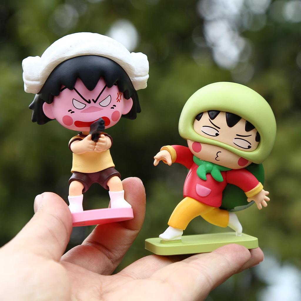 Chibi Maruko-chan Anime Figure: Cute Collectible Desktop Decoration Toy