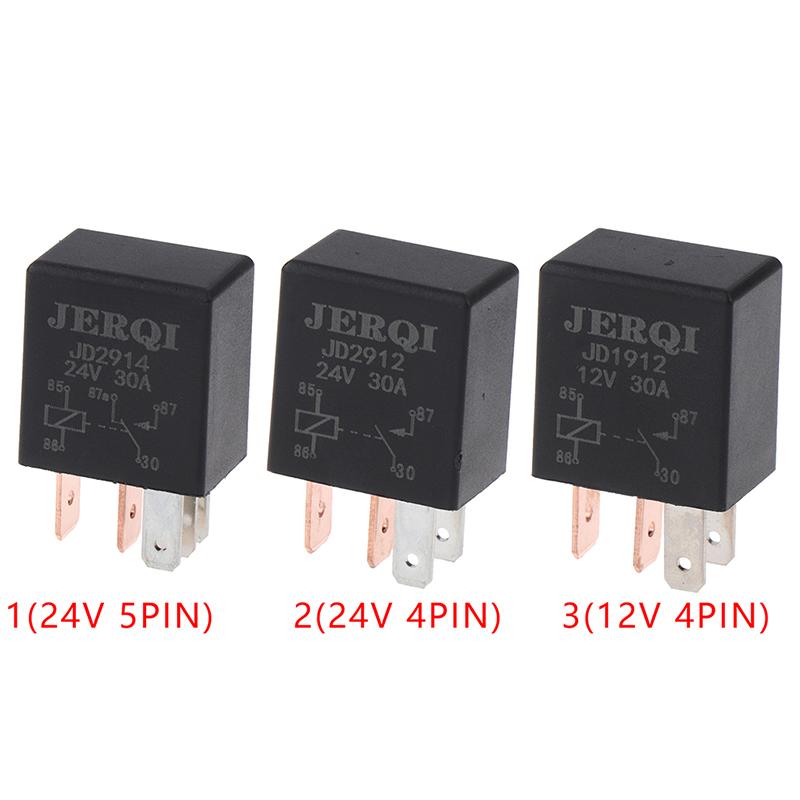 

Автомобильное реле Jd1926A 12/24V 4-контактный 5-контактный масляный насос свет противотуманные фары реле