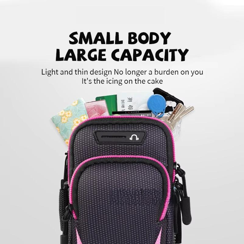Running Phone Arm Bag for Men and Women Arm Strap Sports Arm Sleeve Artifact Wrist Bag Waterproof Lightweight Outdoor Equipment