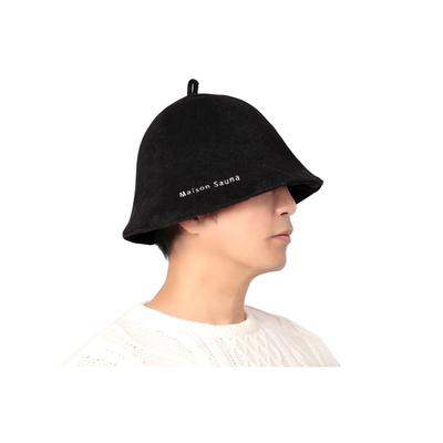 Maison Sauna Sauna Hat [Recommended by Sauna & Spa Health Advisors] Prevents Hot Flashes, Towel Fabric, Easy To Wash, Sauna Hat for Men and Women