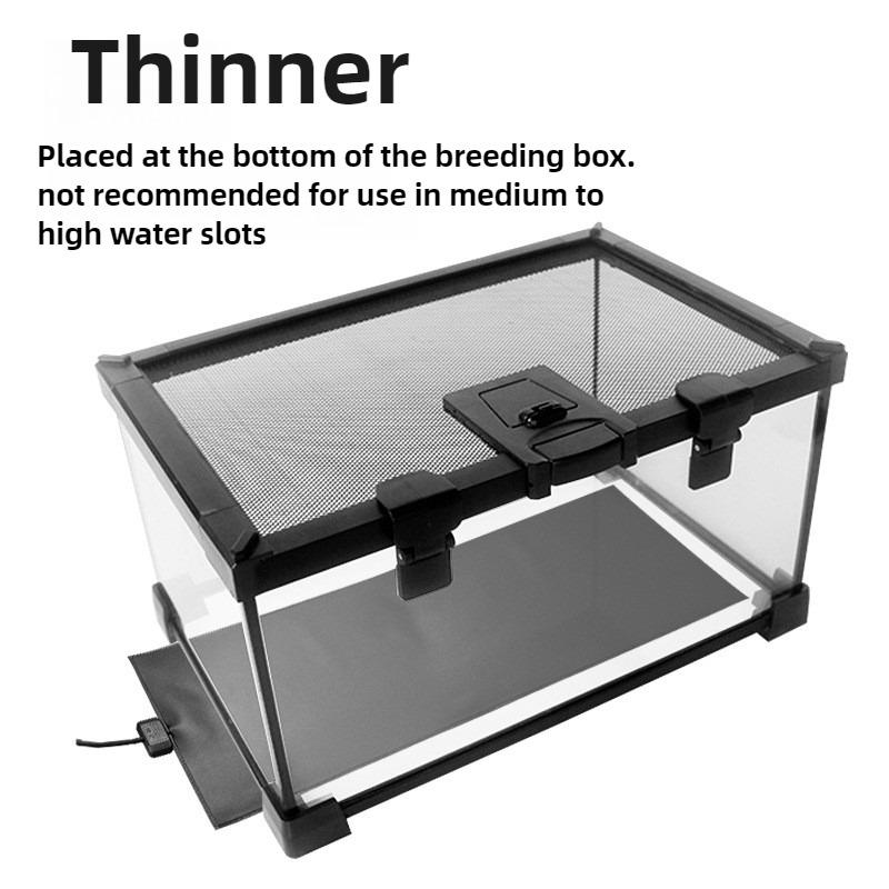 Winter Turtle Fish Tank Insulation Heating Pad Waterproof Temperature Controlled Reptile Heating Pad Lizard Tortoise Pet Supply