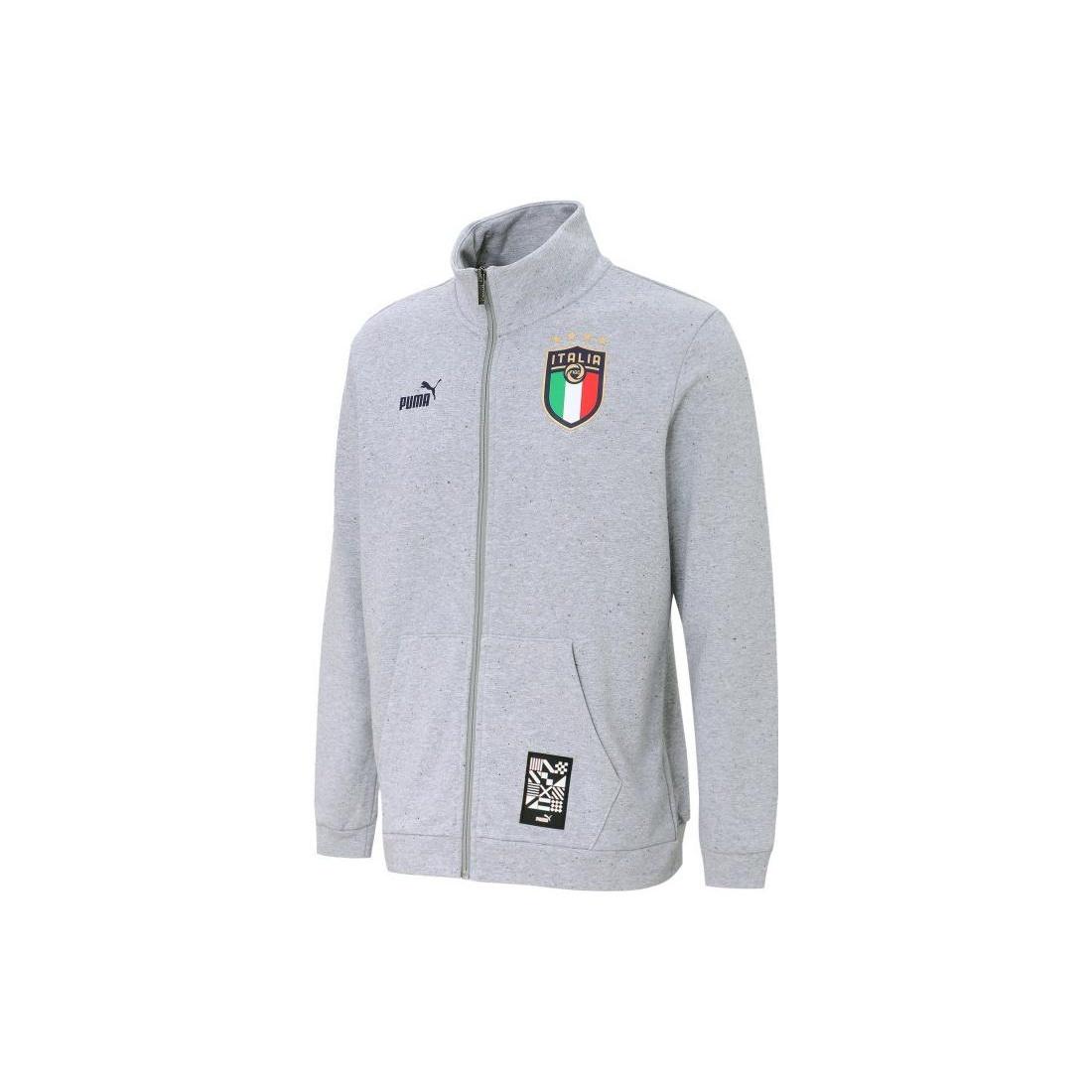 Puma Italy FIGC PUMA Ftbl Culture Jacket Grey Men s 767137-16 L