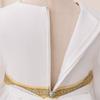 Embroidered Lace Formal Gown for Middle Eastern Girls - Princess Banquet & Evening Dress