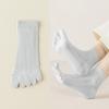 5 Finger Boat Sox Women Toe Socks Fashion Breathable Summer Ladies Girl Ultrathin Invisible Cotton Five-finger Sock