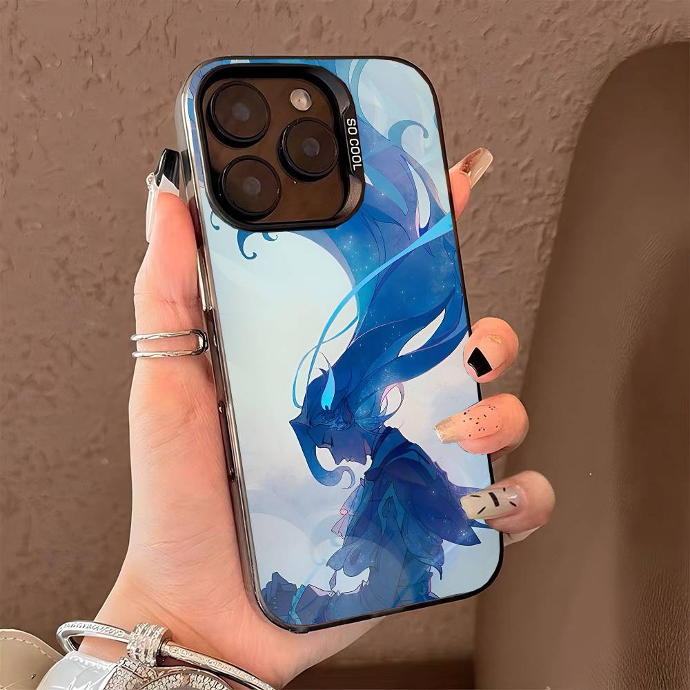 

N-Neuvilettes phone case for iPhone 17 17Air 16 15 14 13 12 11 Pro Max Plus Colorful Silver iPhone 11 Pro