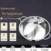 FATTBAO Stainless Steel Divided Hot Pot