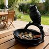 Talos 3D Printed Owl Storage Tray, Large Capacity & Branch Jewelry Tray for Earrings Keys Coins, Decorative Desktop Organizer Home Entrance