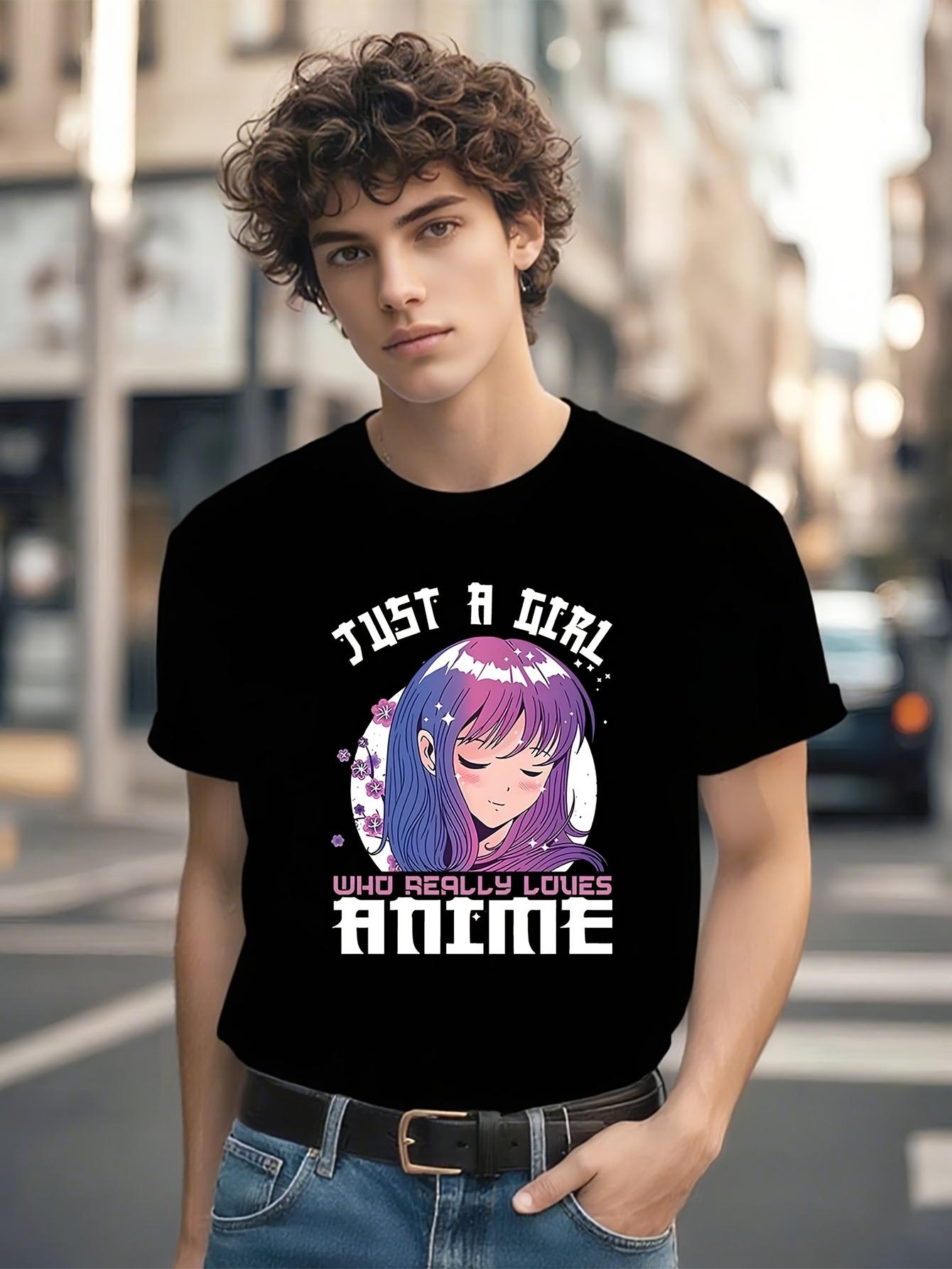 Just A Girl Who Loves Anime Tshirt XXL