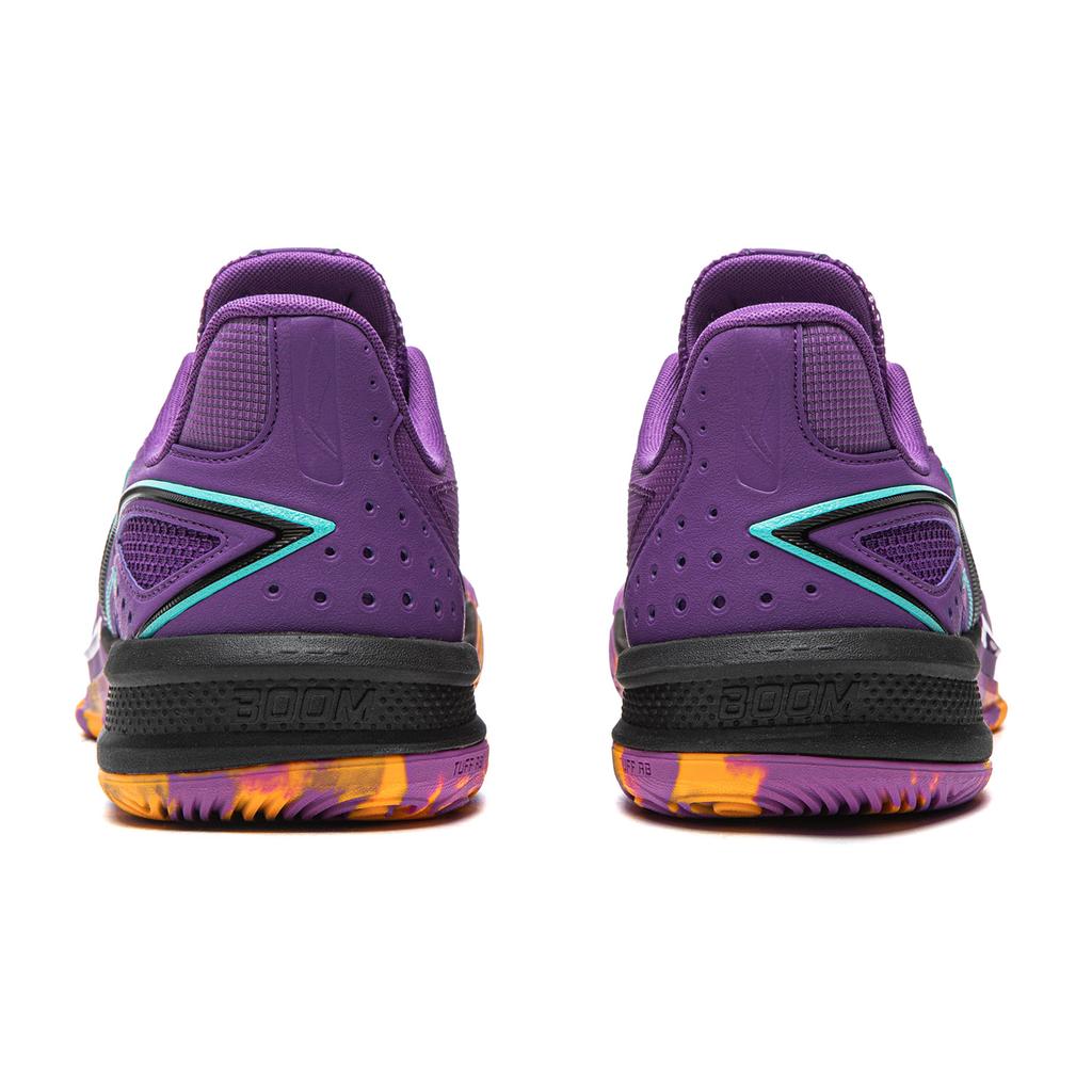 Li Ning Cushioning Abrasion Resistant Slip Resistant Breathable Rebound Grip Low Top Performance Basketball Shoes Men's ABPW009-6