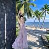 Source Holiday Wind Suspender Dress Female Summer Oil Painting Smudge Long Skirt Fairy