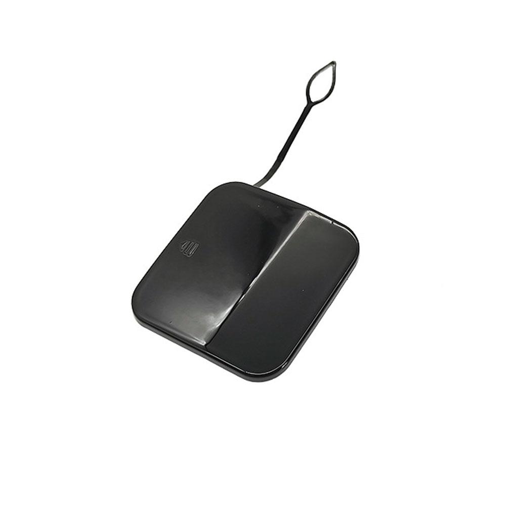 Rear Bumper Tow Hook Cover Cap Black For 10-13 Mercedes-Benz W221 S350 S450 S550