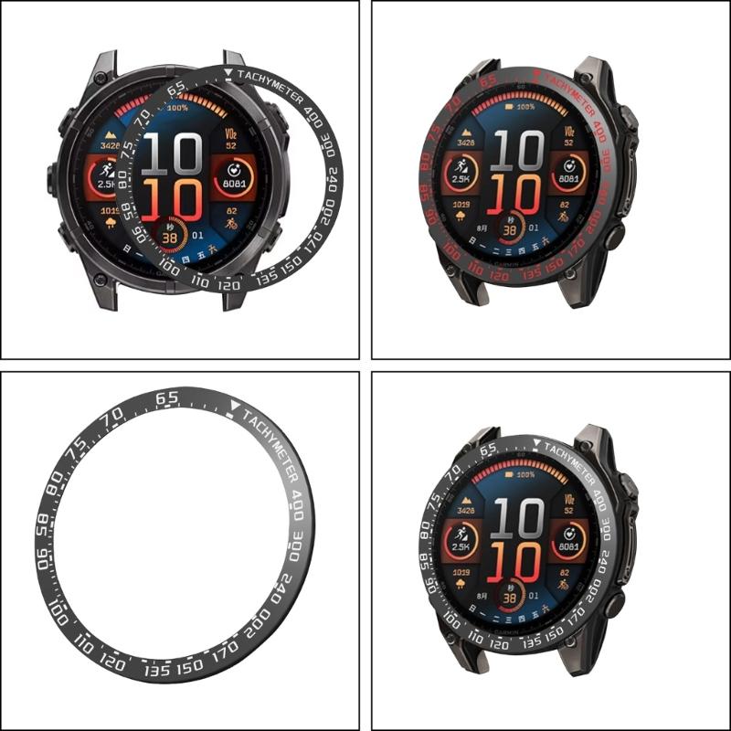 Stainless Watch Frame Bumper Shell for 8 51mm Protector Cover Smartwatch Scratchproof Housing Bezel Rings Cover