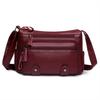 Fashion Multiple Pockets Messenger Bag High Capacity Female Shoulder Bags 2026 New High Quality PU Leather Women Handbag Purses