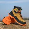 Unzerstörliche Arbeitsstiefel HERREN- UND DAMEN-Stil Wasserdichte Arbeits-Sportschuhe Stahlkappenstiefel Durchtrittsichere Schutzschuhe