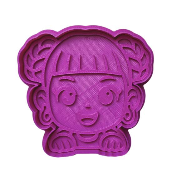 3D Printed Cookie Cutter & Stamp Set PLA Baking Mold for Themed Cookies Fondant Chocolate Easy-Release Party Dessert Molds