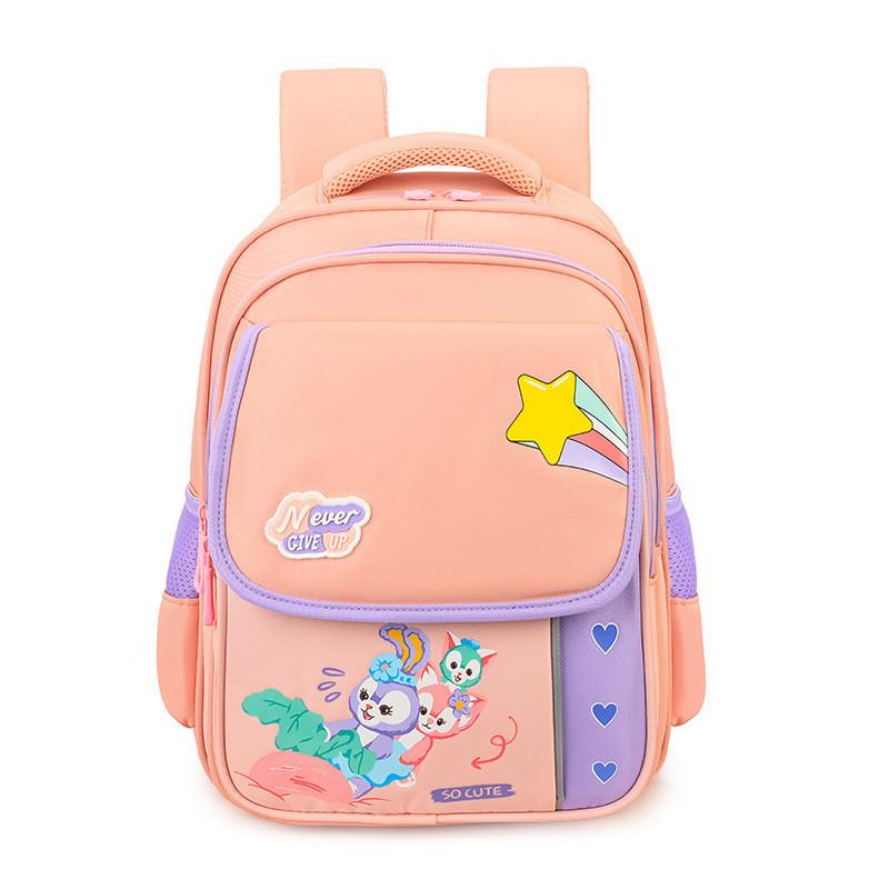 Cute And Fashionable Nylon Cartoon Backpack For Boys And Girls School Education