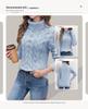 European & American Fashion Women's Cable Knit High Neck Sweater - Autumn/Winter Collection
