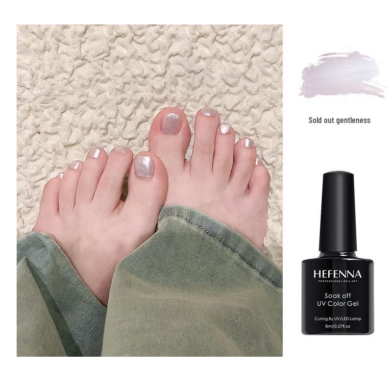 High Brightness Silver Gel Nail Polish: 2024 New Liquid Mirror Magic for Salon-Quality Metallic Nail Art