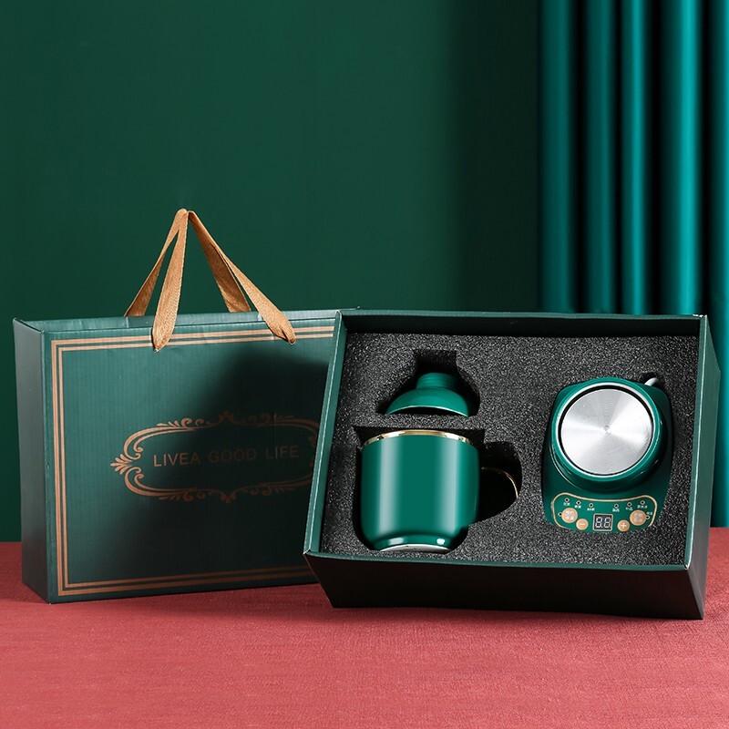 Electric Ceramic Health Pot & Warmer Gift Set