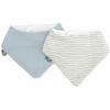 Bib Blue Cotton 2 Pieces (2 Units)