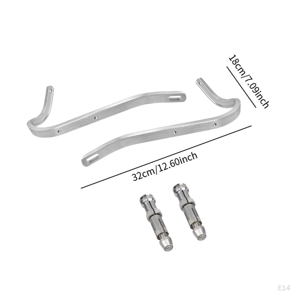 1 Pair Motorcycle Handguards Cycling Accessory Aluminium Alloy Handlebar Accessories
