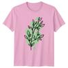 Minimalist Botanical Leaf Branch TShirt Minimalist Botanical Plant Nature