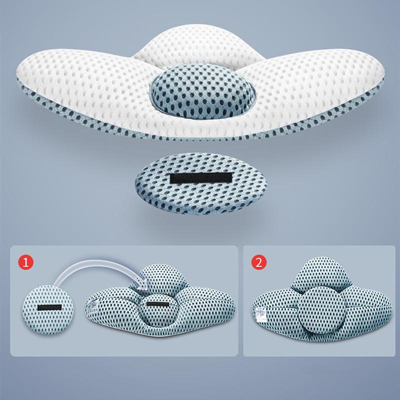 3D Lumbar Pillow Sleep Lumbar Intervertebral Disc Breathable Lumbar Support Cushion Pregnant Women Sleep Lumbar Support