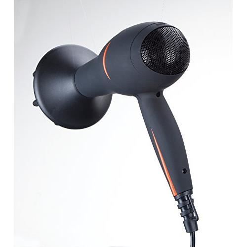 Jata Sc56b – Sèche Cheveux De Voyage Tecnologia Tourmaline, 2000 W, Couleur Noir Avec Embouts En Orange SC56B