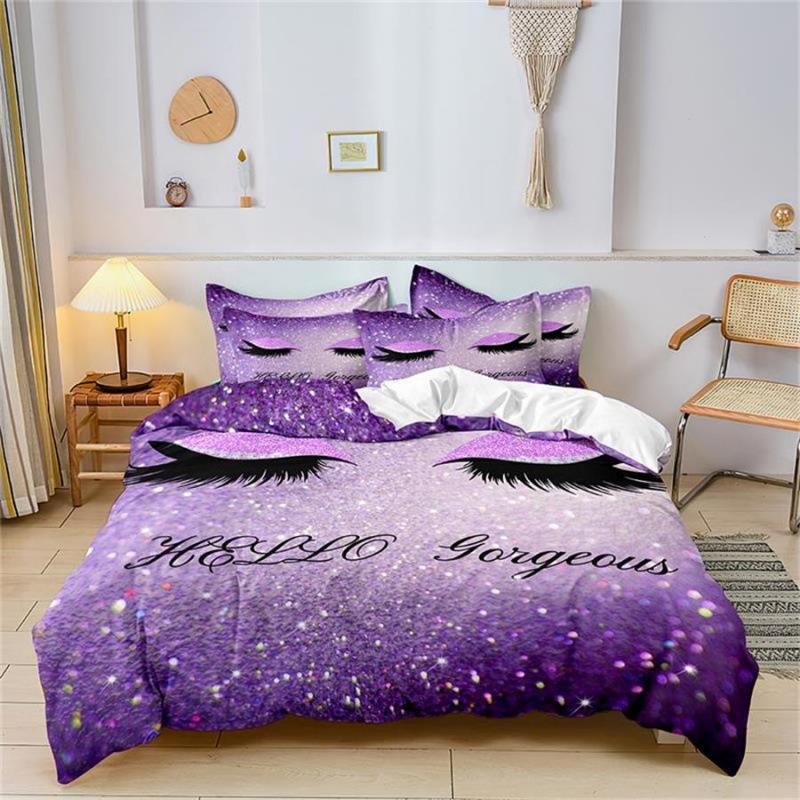 Fashion Technology Printing, 3D Digital Printing, Bedding, Duvet Covers, Pillowcases, Three-piece Sets