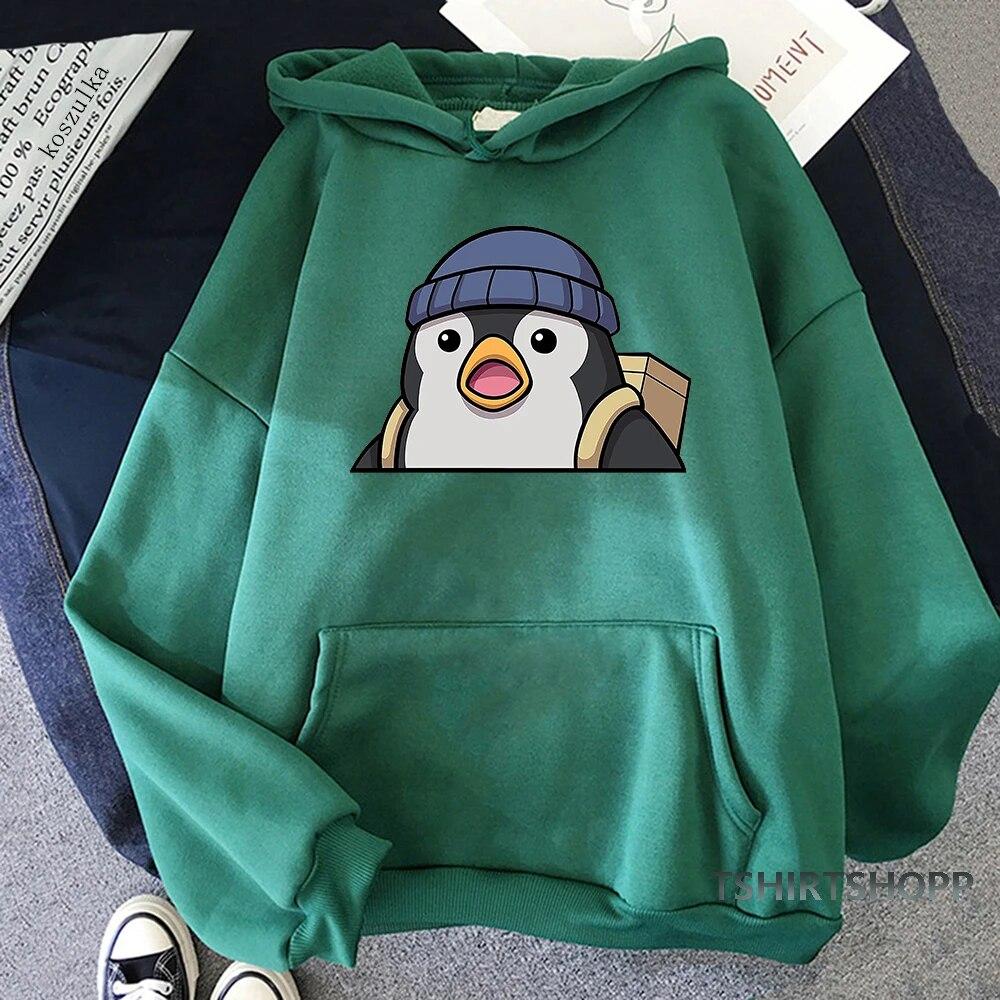Penguin Hoodies 2022 Spring/Autumn Potato Aim Spray Women/men Sweatshirt Anime Valorant Hoodie Kawaii Clothing Unisex Sudaderas Unisex