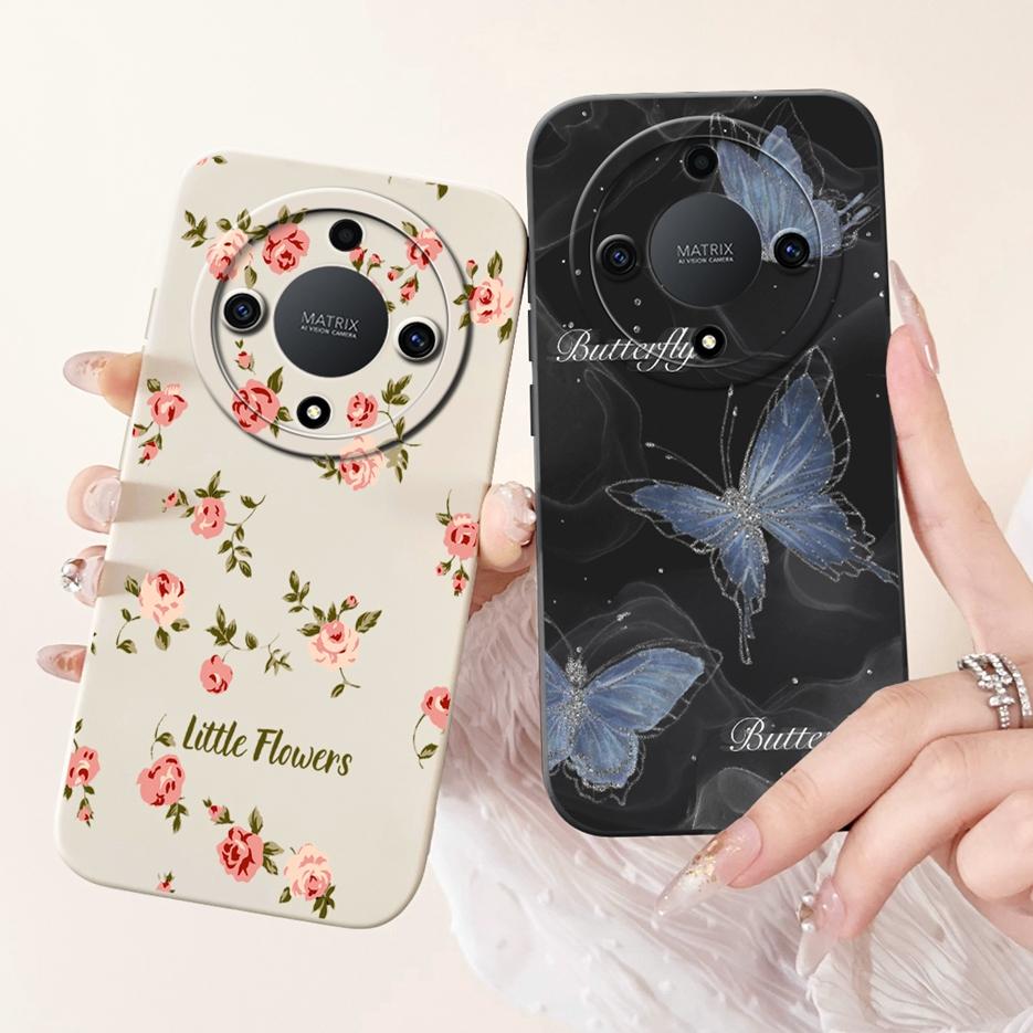Für Honor X9a Hülle RMO-NX1 Luxus Candy Lackierte Abdeckung Stoßfeste Handyhülle Für Honor Magic5 Lite Magic 5Lite HonorX9a Weiche Taschen
