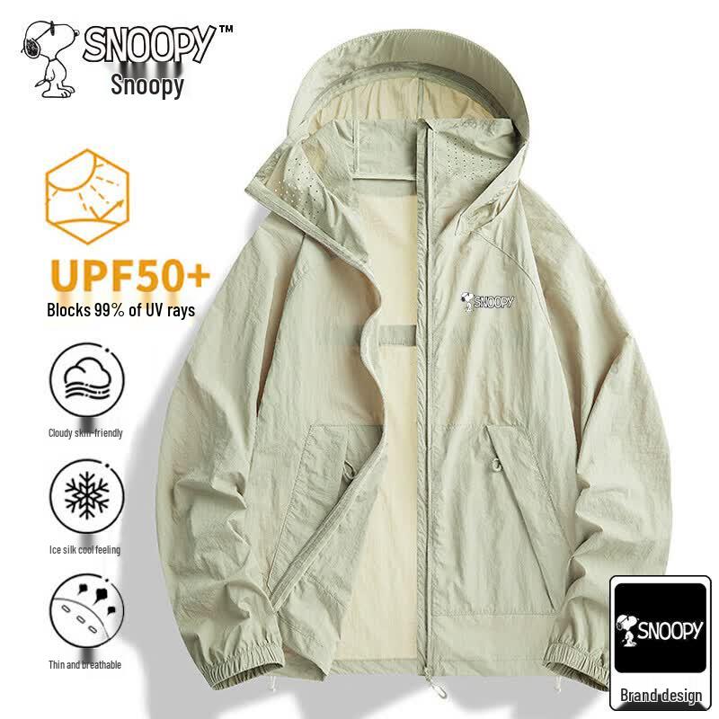 Snoopy Men s Lightweight Sun Protection Jacket XS