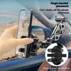 A035 For Land Cruiser/Prado/Tank 300/500 A-Pillar Car Phone Mount Aluminum Alloy Holder
