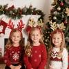 Christmas Reindeer Headband with Bow for Women Cute Cartoon Antlers Hair Clip Funny Photo Props Party Festival Decor Accessories