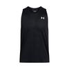 Tech Solid Crew Neck Sleeveless Training Vest Men Tops Black 1382795-001