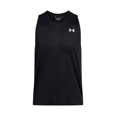 Tech Solid Crew Neck Sleeveless Training Vest Men Tops Black 1382795-001