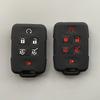 Silicone Car Key Case Cover For Chevrolet Colorado Silverado 1500 2500Hd 3500Hd Gmc Yukon Sierra Canyon Remote Key Protecor