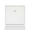Multi Combination Available White Black Grey Gold Color EU Standard 1 Gang 1 Way Wall Light Rocker Switch with LED Indicator