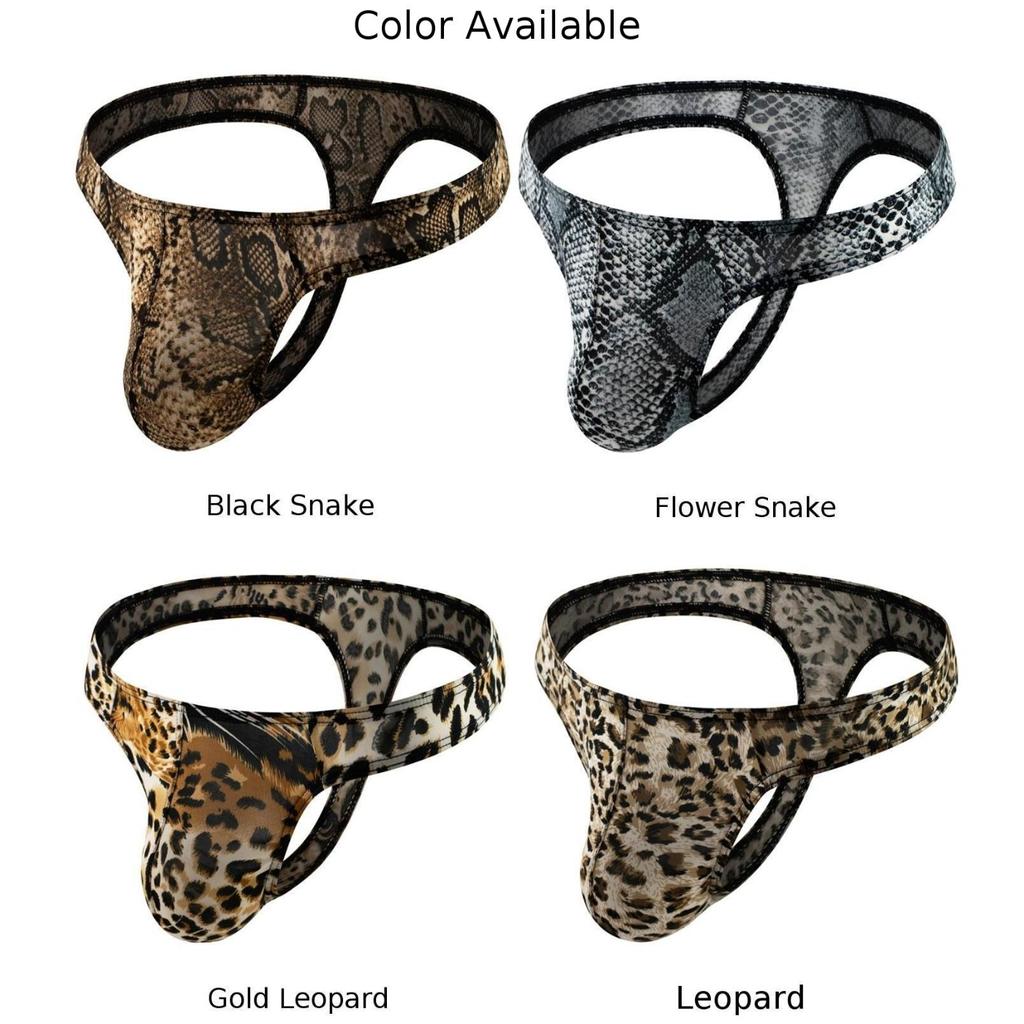 Kalhotky Spodní prádlo Pohodlné G-string Knickers Leopard