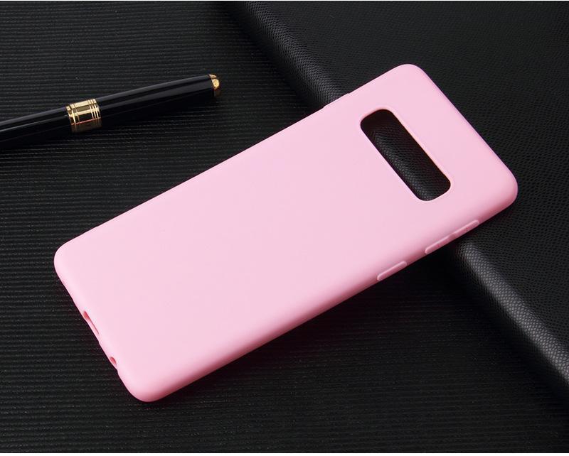 Matte Case For Samsung Galaxy S10 S10E  J7 J5 J3 2016 2017 J7 Prime J4 J6Plus J8 2018 S7 Edge S8 S9 S10 Plus Soft Silicone Cover