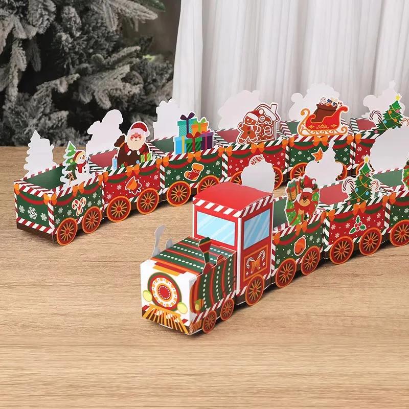 24 Stück Weihnachten Leere Adventskalenderboxen Weihnachts-Countdown DIY Weihnachtsgeschenk Süßigkeitenboxen Neujahr 2025 Weihnachtsdekoration